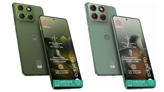 Opções de cores do Edge 70