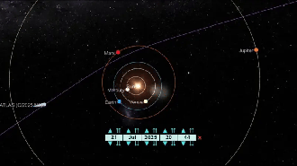 Passagem do cometa 3I/Atlas Passagem do cometa 3I/Atlas