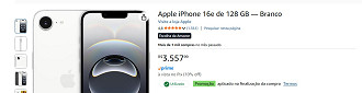 Oferta do iPhone 16e