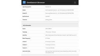 Exynos 2600 surge no Geekbench 6 mostrando desempenho supreendente. Imagem: Reprodução