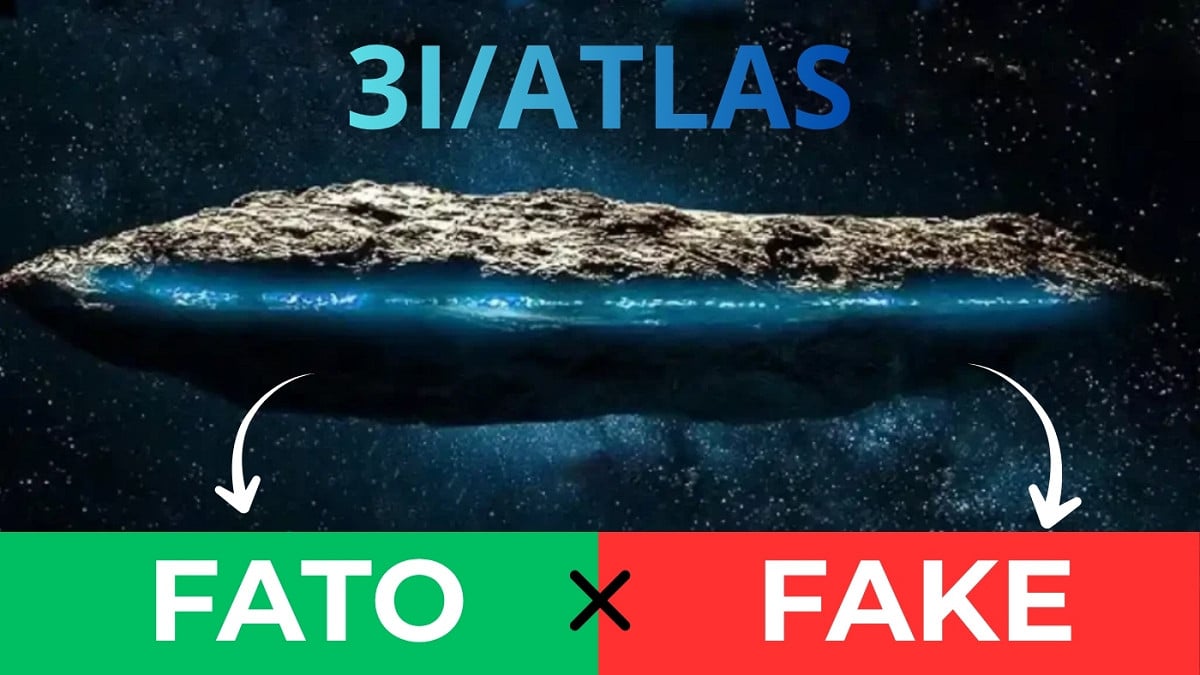 O que é verdade ou mentira sobre o cometa 3I/ATLAS