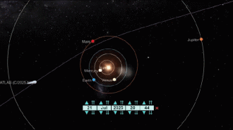 Passagem do cometa 3I/Atlas Passagem do cometa 3I/Atlas