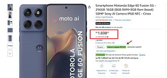 Oferta do edge 60 Fusion Oferta do edge 60 Fusion