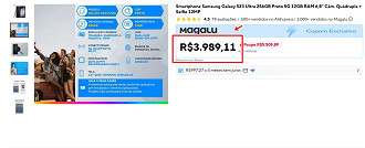 Oferta do Galaxy S23 Ultra