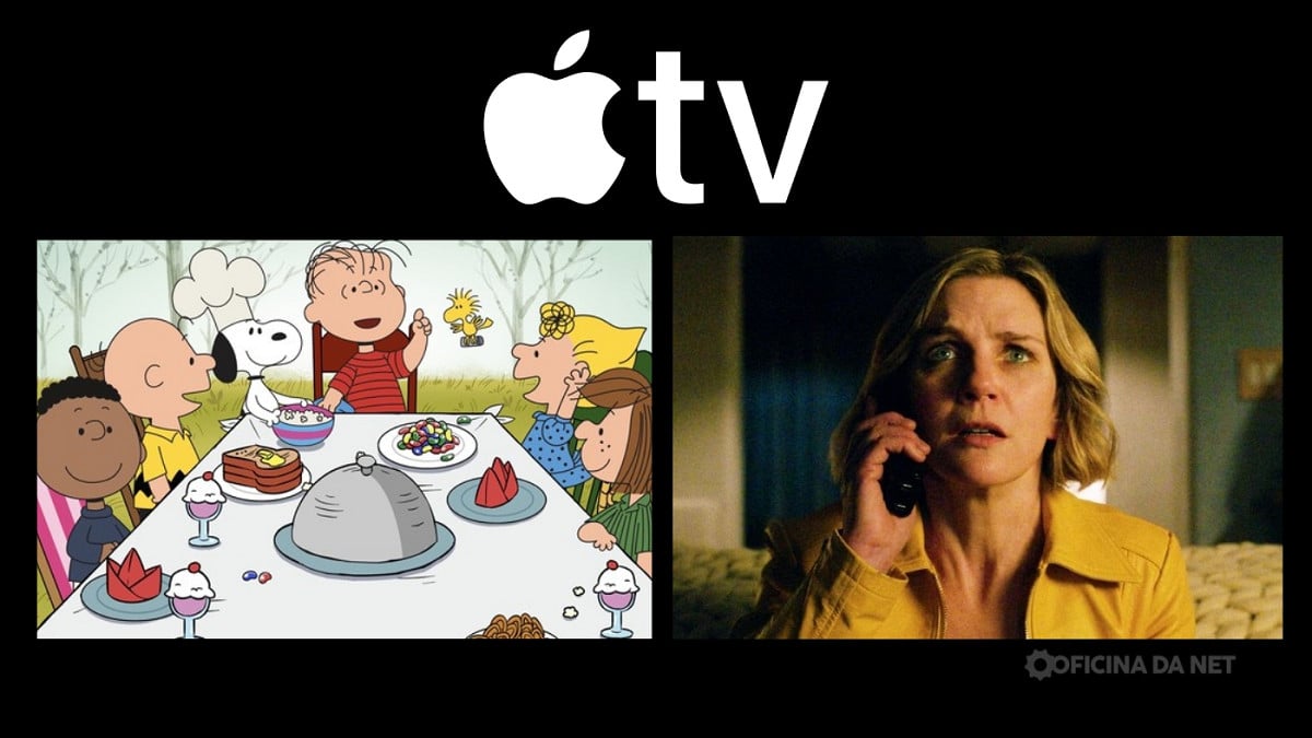 O que vai lançar na Apple TV em novembro. Imagem: Oficina da Net