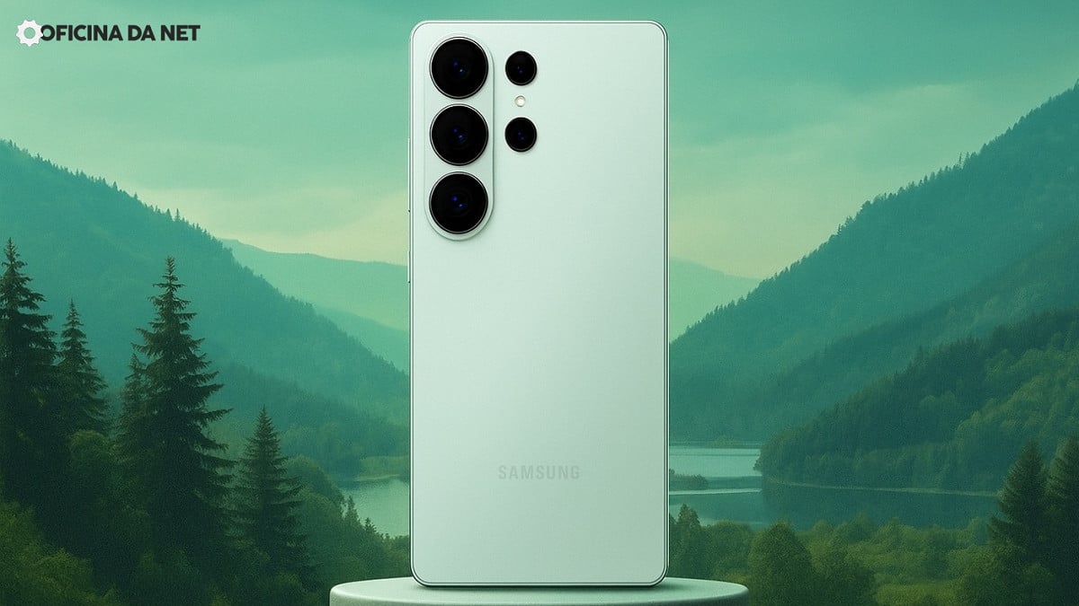 Renderização do Galaxy S26