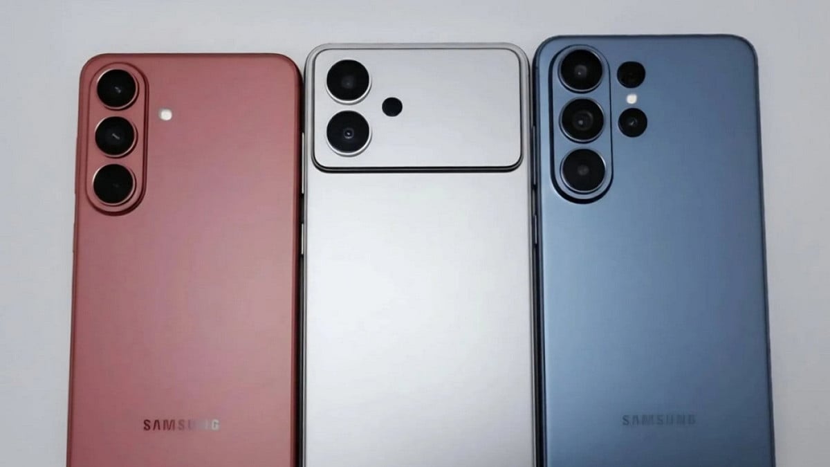 Novos celulares da Samsung