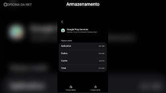 É possível limpar os dados do Google Play Service