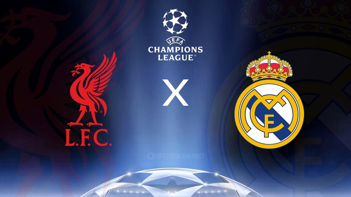 Onde assistir Liverpool x Real Madrid ao vivo