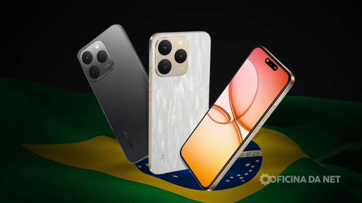 realme 15T chega ao Brasil com bateria gigante de 6.550 mAh