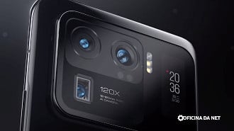 Mi 11 Ultra já tinha uma tela traseira. Imagem: Reprodução