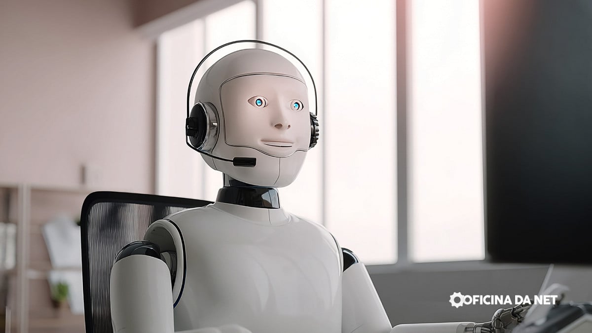 Metade dos empregos do mundo será ampliada por IA até 2026, diz relatório. Imagem: Oficina da Net