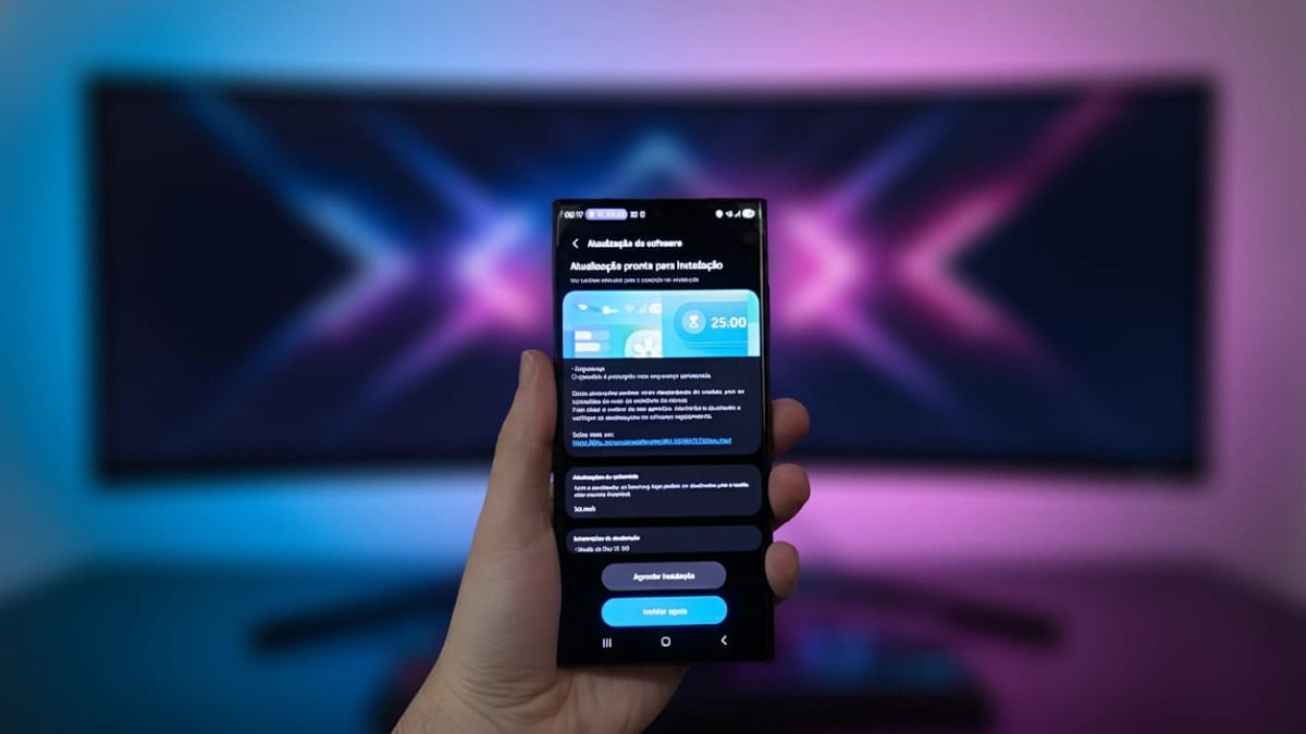Galaxy S23 recebendo patch de outubro no Brasil