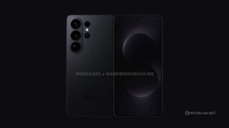 Galaxy S26 Ultra em uma renderização.