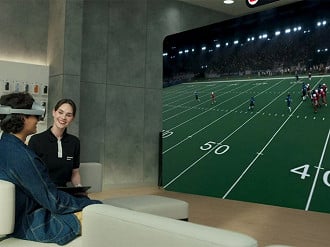 Galaxy XR é uma das inovações da Samsung premiadas na CES 2026. Imagem: Reprodução