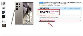 Oferta do Galaxy S24 Ultra