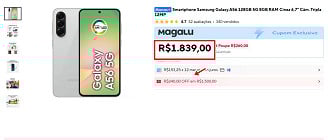 Oferta do Galaxy A56