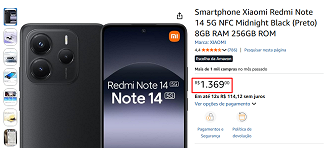 Oferta do Redmi Note 14 5G