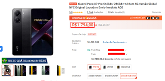 Oferta do POCO X7 Pro