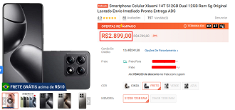 Oferta do Xiaomi 14T