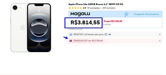 Oferta do iPhone 16e