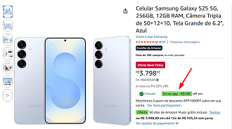 Oferta do Galaxy S25