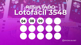 Resultado da Lotofácil 3548: veja os números sorteados e quem ganhou