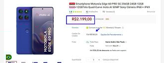 Motorola Edge 60 Pro em oferta