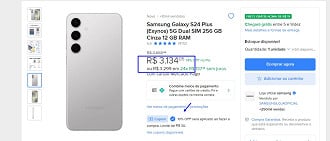 Oferta do Galaxy S24 Plus