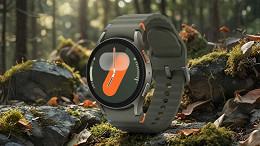 Galaxy Watch 7 BT de 40 mm fica baratíssimo com cupom na Black Friday