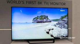 Em 2018, o Japão mostrava sua primeira TV 8K