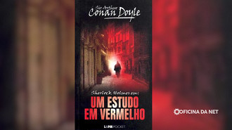 Em 1987, Arthur Conan Doyle lançava o livro Um Estudo em Vermelho