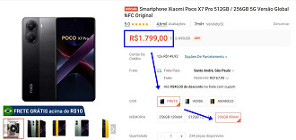 POCO X7 Pro em oferta
