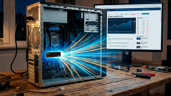 Trading em milissegundos: o papel do armazenamento flash nas finanças