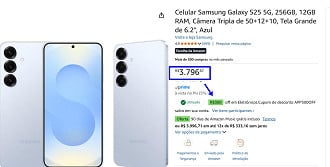 Oferta do Galaxy S25