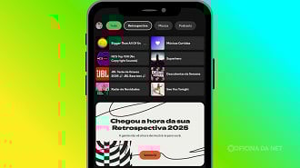 Spotify revela retrospectiva 2025 com IA e recursos inéditos. Imagem: Oficina da Net