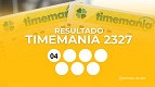 Resultado da Timemania 2327: veja os números sorteados de hoje, 4 de dezembro Resultado da Timemania 2327: veja os números sorteados de hoje, 4 de dezembro