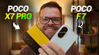 POCO X7 Pro vs POCO F7: testei os dois e só um realmente vale o seu dinheiro