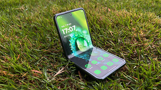 Tela principal do Razr 50 Ultra