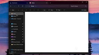Modo escuro quebrado no Explorador de Arquivos
