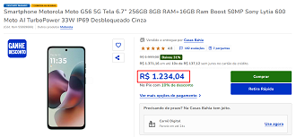 Oferta do Moto G56 5G