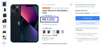 iPhone 13 com desconto