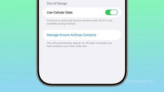 AirDrop mais seguro para contatos desconhecidos