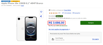 Oferta do iPhone 16e
