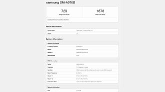 Teste do Galaxy A07 5G