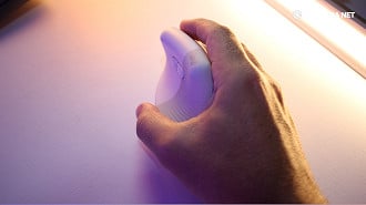 A posição mais confortável de um mouse