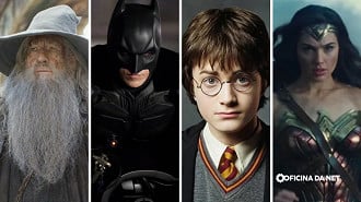 O Senhor dos Anéis, Harry Potter e os heróis da DC são algumas das franquias á venda neste acordo. Imagem: Oficina da Net