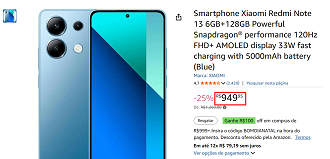 Oferta do Redmi Note 13 4G