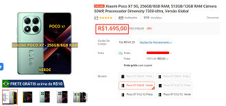 Oferta do POCO X7