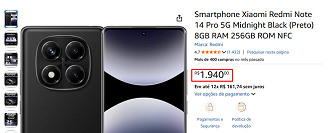 Oferta do Redmi Note 14 Pro 5G